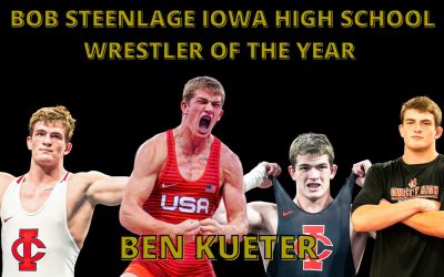 Kueter Named 2023 Bob Steenlage Iowa High School Wrestler of the Year Award Recipient